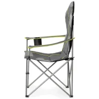 Scaun camping Nils Camp NC3080 Poliester / Grey Lime photo 2