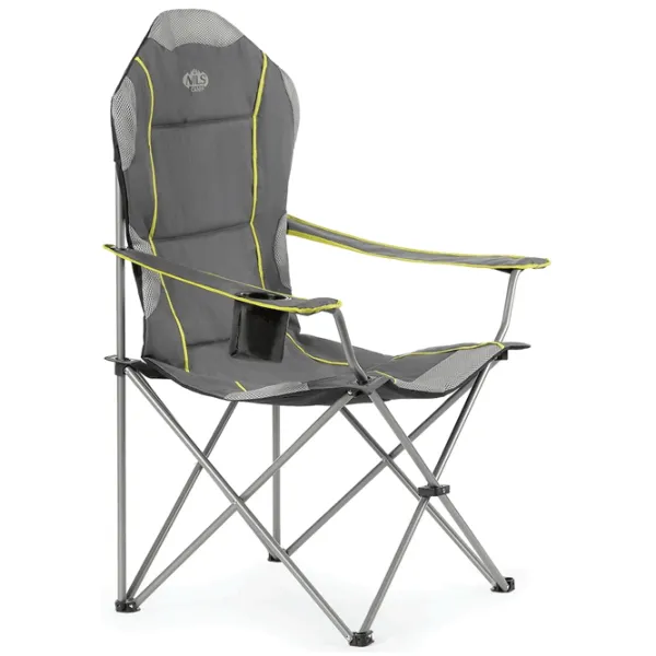 Scaun camping Nils Camp NC3080 Poliester / Grey Lime photo 3 Scaun camping Nils Camp NC3080 Poliester / Grey Lime photo 3