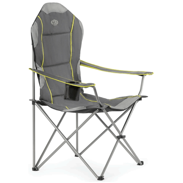Scaun camping Nils Camp NC3080 Poliester / Grey Lime photo 3 Scaun camping Nils Camp NC3080 Poliester / Grey Lime photo 3