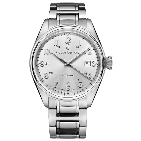 Ceas de mână pentru bărbați Claude Bernard 80132-3M-AIN Mecanic / 42 mm photo 1 Ceas de mână pentru bărbați Claude Bernard 80132-3M-AIN Mecanic / 42 mm photo 1