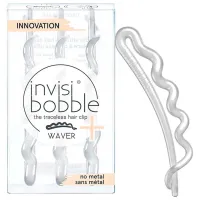 Заколка для волос Invisibobble Waver Plus Clear Crystal Прозрачный / Пластик