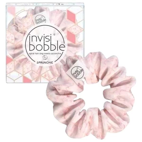 Резинка для волос Invisibobble Spunchie Marbelous Розовый / Ткань photo 1