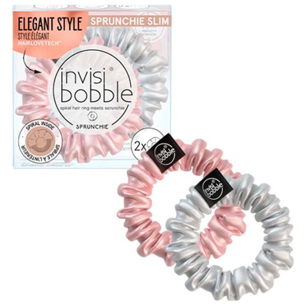 Резинка для волос Invisibobble Sprunchie Slim Bella Chrome Золото / Ткань photo 1