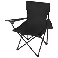 Scaune camping Trizand K23673 100% poliester / Black