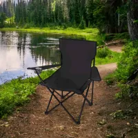 Scaun camping Trizand K23673 Poliester / Black photo 5