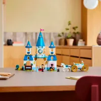 Constructor LEGO Cinderella's Castle and Horse Carriage prințesă/ Multicolor photo 6