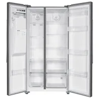 Frigider Daewoo CSMSBS4EDVA8 Side by Side 513 l / 177 cm / Black photo 3