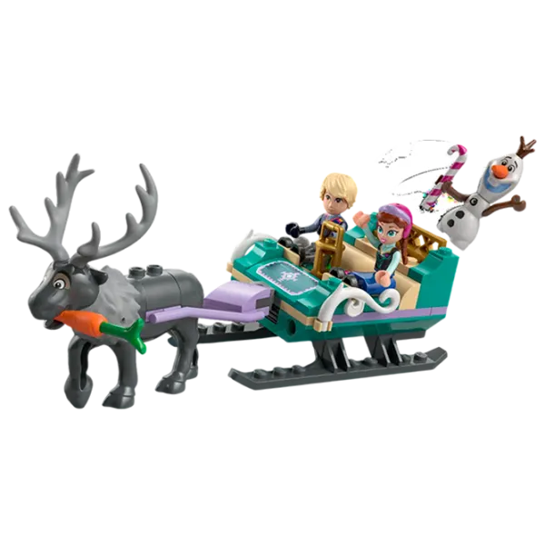Constructor LEGO Anna's Sleigh Adventure Frozen II/ Multicolor photo 4