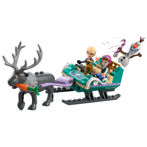 Constructor LEGO Anna's Sleigh Adventure Frozen II/ Multicolor photo 4