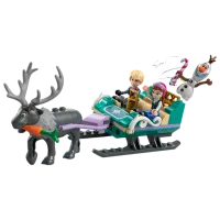 Constructor LEGO Anna's Sleigh Adventure Frozen II/ Multicolor photo 4