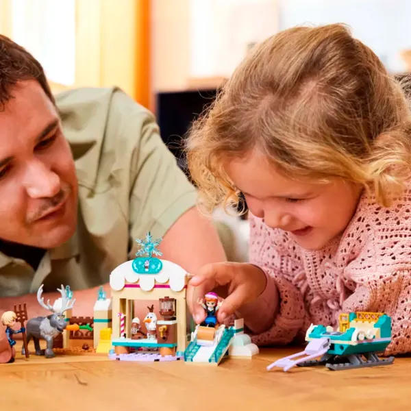 Constructor LEGO Anna's Sleigh Adventure Frozen II/ Multicolor photo 6