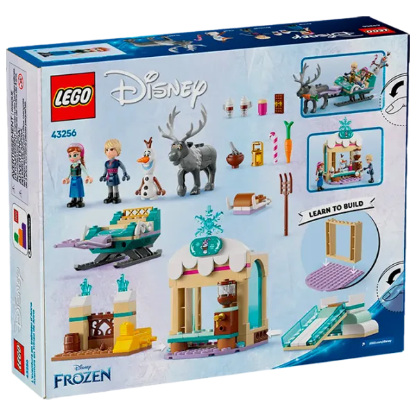 Constructor LEGO Anna's Sleigh Adventure Frozen II/ Multicolor photo 8