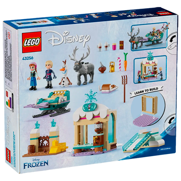 Constructor LEGO Anna's Sleigh Adventure Frozen II/ Multicolor photo 8