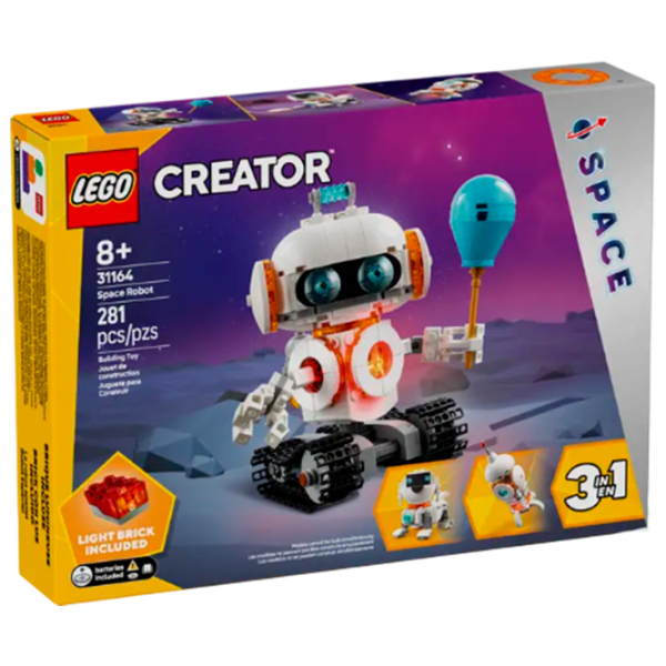 Constructor LEGO Space Robot Robot/ Multicolor photo 1
