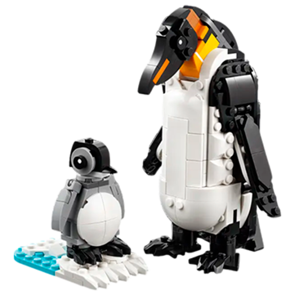 Constructor LEGO Panda Family Animale/ Multicolor photo 4