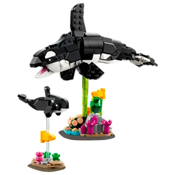 Constructor LEGO Panda Family Animale/ Multicolor photo 5