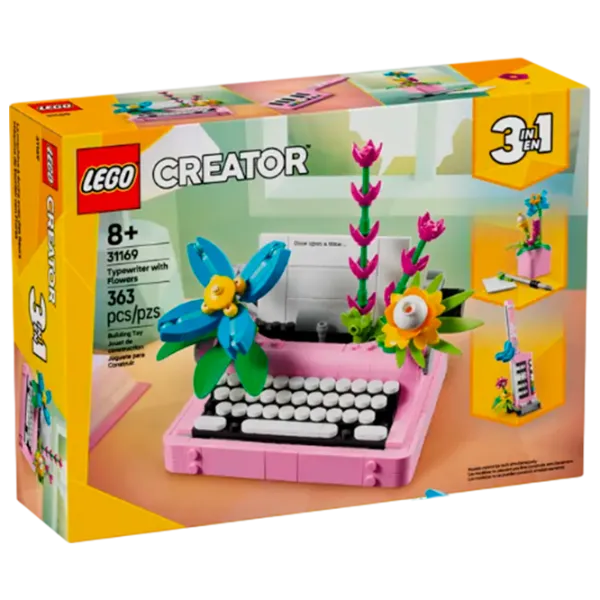 Конструктор LEGO Typewriter with Flowers Цветы/ Разноцветный photo 1