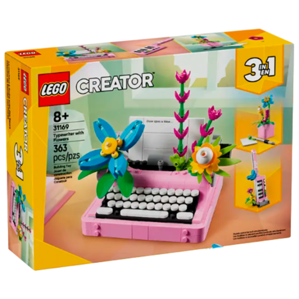 Конструктор LEGO Typewriter with Flowers Цветы/ Разноцветный photo 1