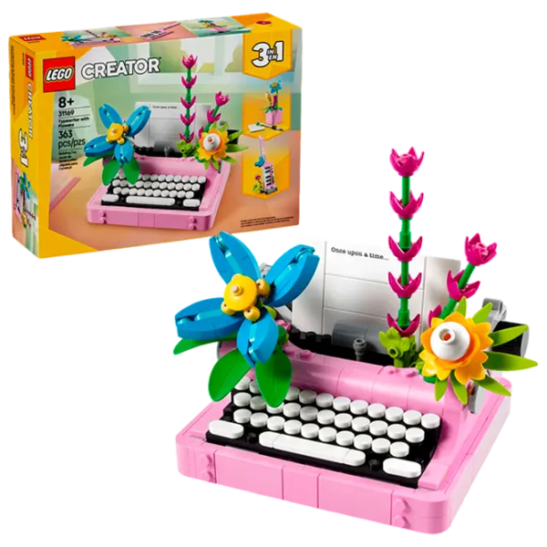 Конструктор LEGO Typewriter with Flowers Цветы/ Разноцветный photo 2