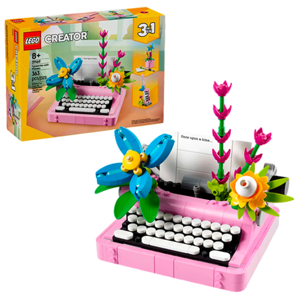 Конструктор LEGO Typewriter with Flowers Цветы/ Разноцветный photo 2