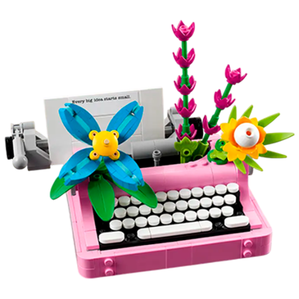 Конструктор LEGO Typewriter with Flowers Цветы/ Разноцветный photo 3