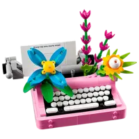 Конструктор LEGO Typewriter with Flowers Цветы/ Разноцветный photo 3