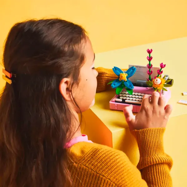 Конструктор LEGO Typewriter with Flowers Цветы/ Разноцветный photo 6