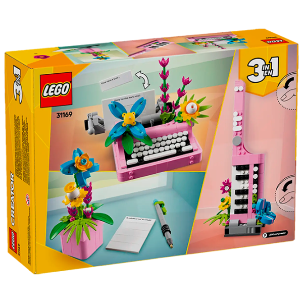 Конструктор LEGO Typewriter with Flowers Цветы/ Разноцветный photo 8