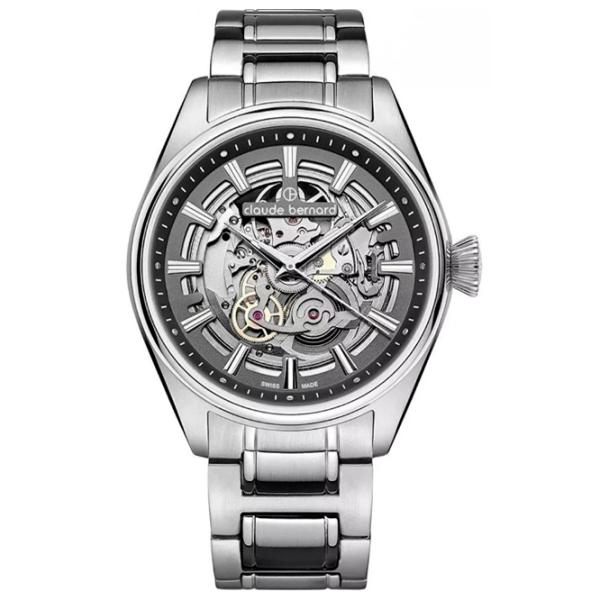 Ceas de mână pentru bărbați Claude Bernard 85307-3M-GIN Mecanic / 42 mm photo 1
