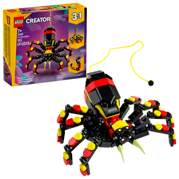 Constructor LEGO Surprising Spider Animale/ Multicolor photo 2