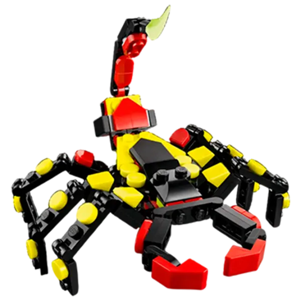 Constructor LEGO Surprising Spider Animale/ Multicolor photo 5