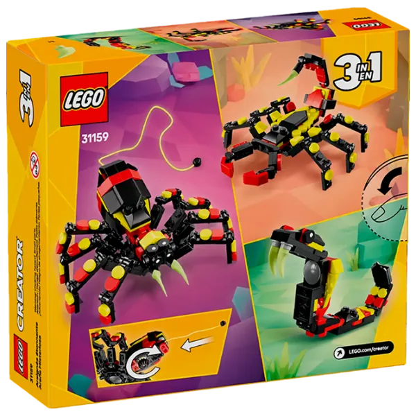 Constructor LEGO Surprising Spider Animale/ Multicolor photo 8