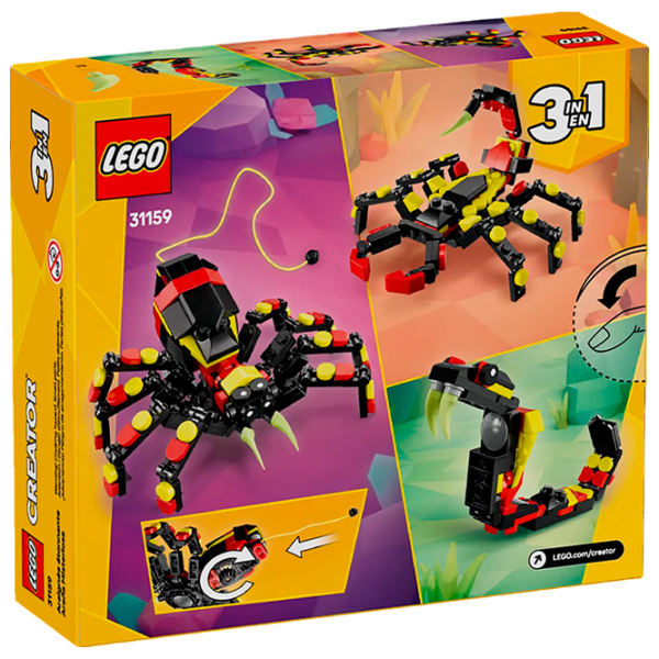 Constructor LEGO Surprising Spider Animale/ Multicolor photo 8