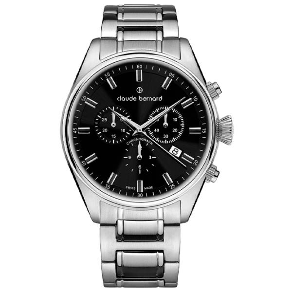 Наручные часы для мужчин Claude Bernard 10254-3M-NIN Кварцевый / 42 мм photo 1 Наручные часы для мужчин Claude Bernard 10254-3M-NIN Кварцевый / 42 мм photo 1