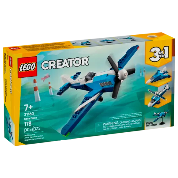 Constructor LEGO Race Plane Avion/ Multicolor photo 1