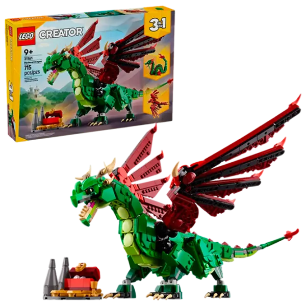 Constructor LEGO Medieval Dragon Dragon/ Multicolor photo 2