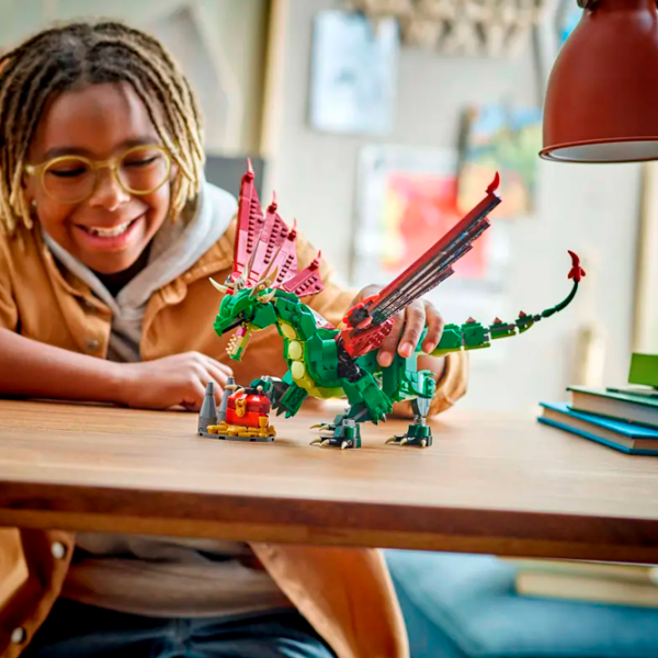 Constructor LEGO Medieval Dragon Dragon/ Multicolor photo 6