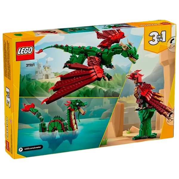 Constructor LEGO Medieval Dragon Dragon/ Multicolor photo 8