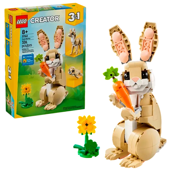 Constructor LEGO Cute bunny Iepure/ Multicolor photo 2