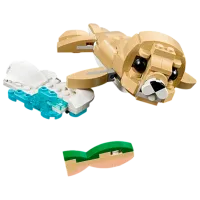 Constructor LEGO Cute bunny Iepure/ Multicolor photo 5
