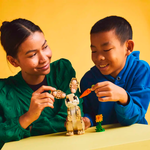 Constructor LEGO Cute bunny Iepure/ Multicolor photo 6