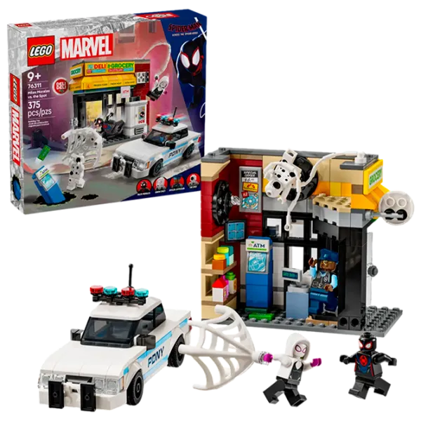 Constructor LEGO Miles Morales VS The Spot Spiderman/ Multicolor photo 3