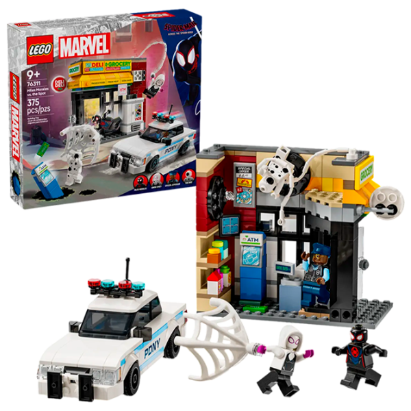 Constructor LEGO Miles Morales VS The Spot Spiderman/ Multicolor photo 3