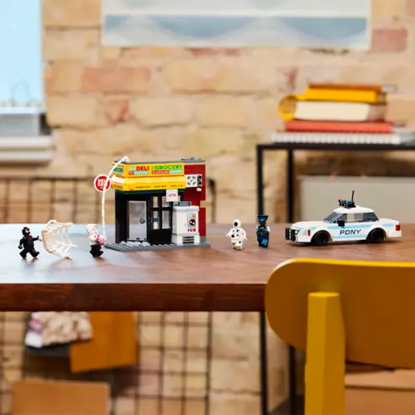 Constructor LEGO Miles Morales VS The Spot Spiderman/ Multicolor photo 7