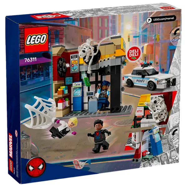 Constructor LEGO Miles Morales VS The Spot Spiderman/ Multicolor photo 8