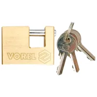 Висячий замок Vorel VOR77210 Латунь / Ключ