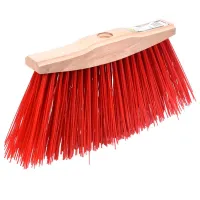 Веник Toya TOY35869 Красный / Дерево