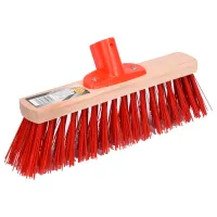 Веник Toya TOY35872 Красный / Дерево