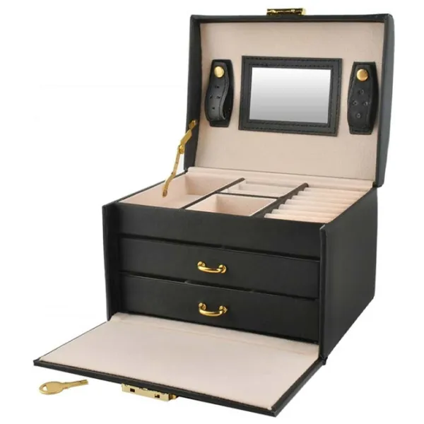 Органайзер для ювелирных изделий Iso Trade 6348  Массив / Черный photo 2 Органайзер для ювелирных изделий Iso Trade 6348  Массив / Черный photo 2