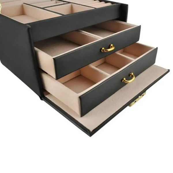 Органайзер для ювелирных изделий Iso Trade 6348  Массив / Черный photo 3 Органайзер для ювелирных изделий Iso Trade 6348  Массив / Черный photo 3